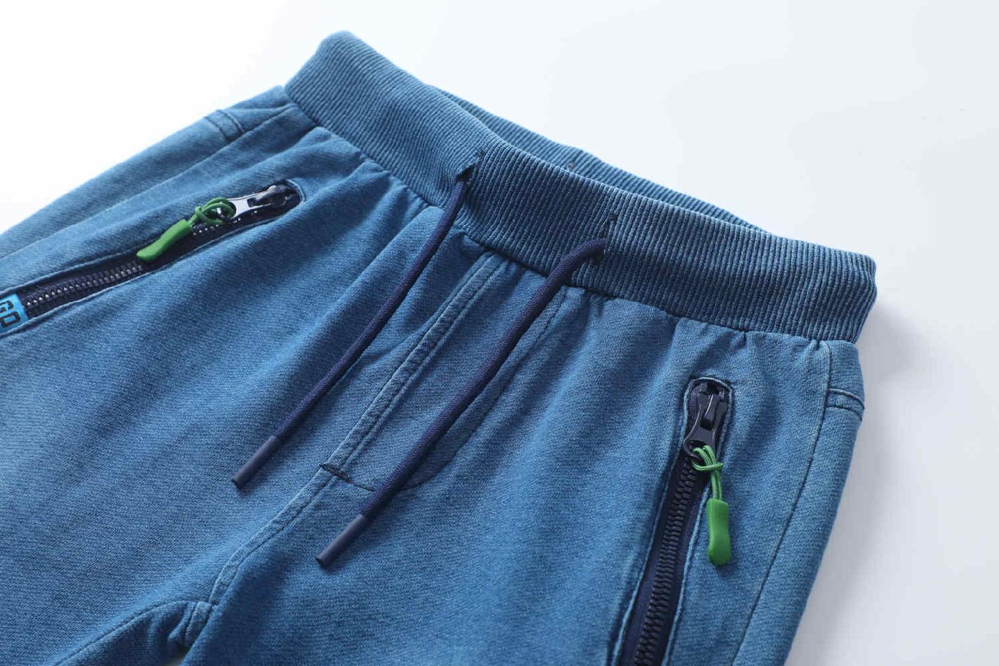 Chlapecké riflové tepláky - kalhoty Kugo CK0932 černé